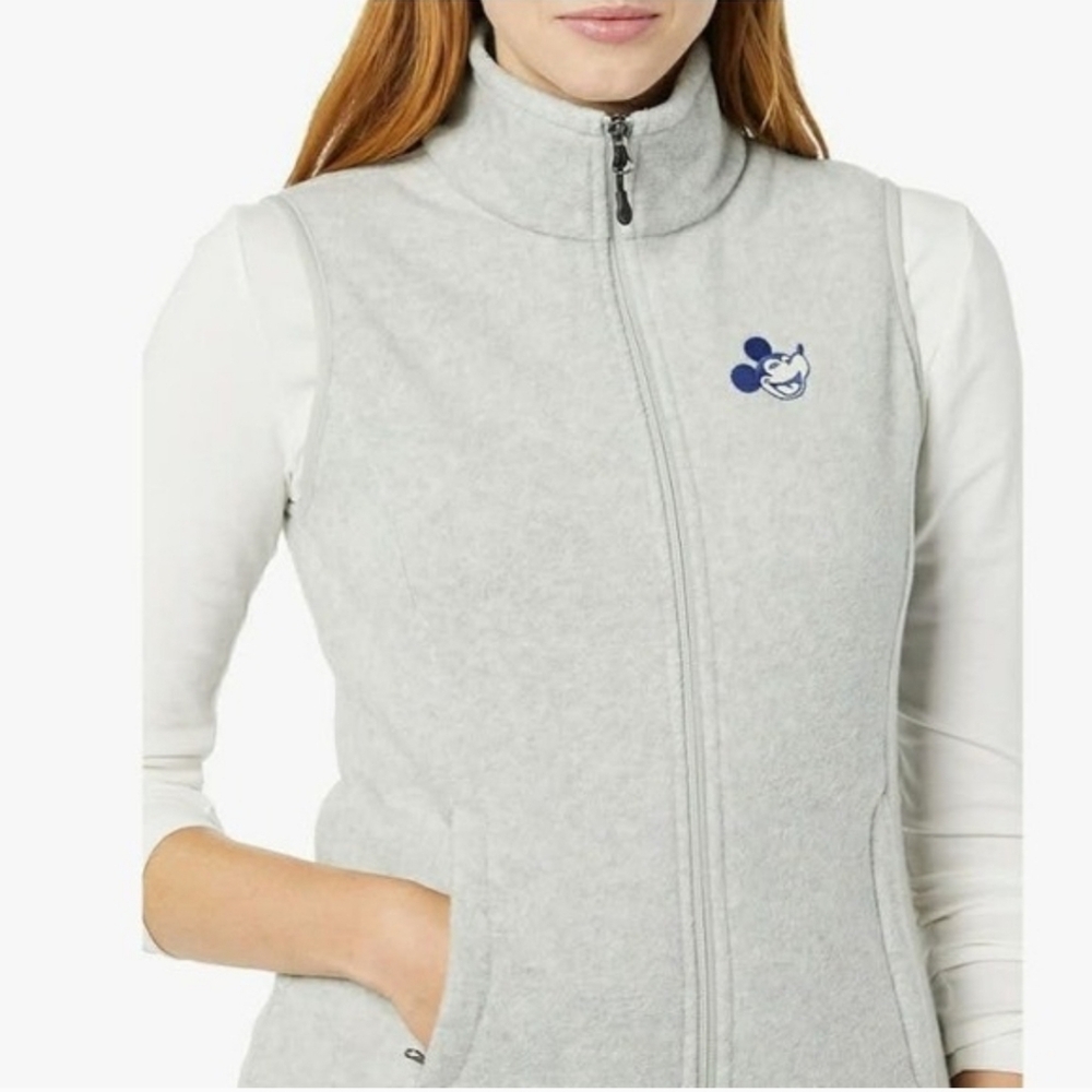 Disney Gray Vest with Blue Logo